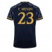 Billige Real Madrid Ferland Mendy #23 Udebane Fodboldtrøjer 2023-24 Kortærmet